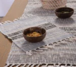 BEIGE/L.BLUE Podmetac -juta BAYEN - Image 2