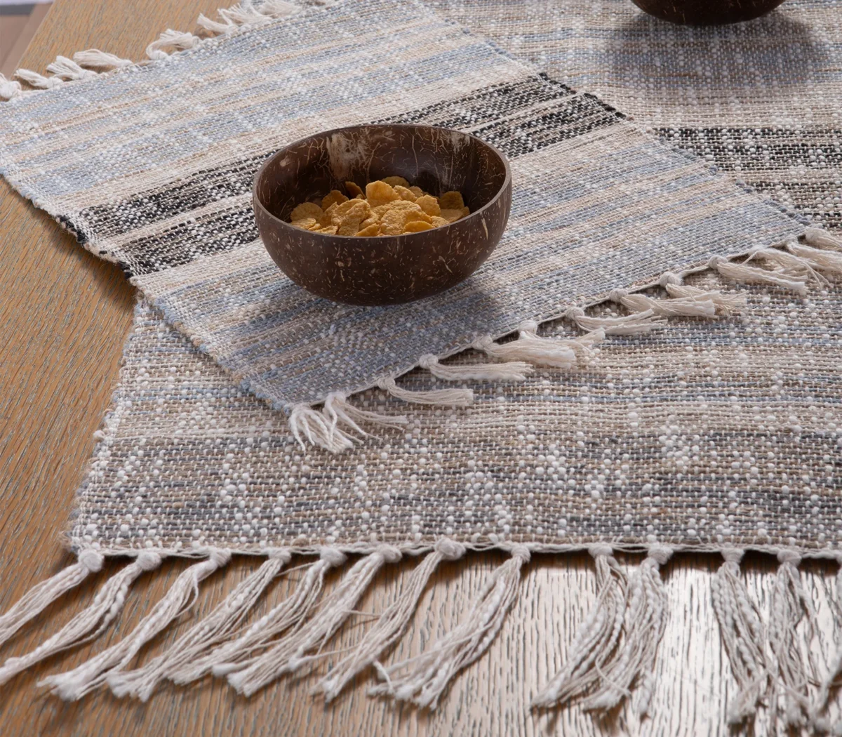 BEIGE/L.BLUE Podmetac -juta BAYEN - Image 3