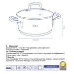 FLAVORIA Serpa sa poklopcem nerdjajuci celik - Image 3