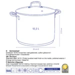 FLAVORIA Lonac sa poklopcem nerdjajuci celik - Image 5