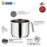 FLAVORIA Serpa za mlijeko nerdjajuci celik - Image 5