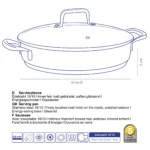 FLAVORIA Tiganj sa poklopcem nerdjajuci celik - Image 2