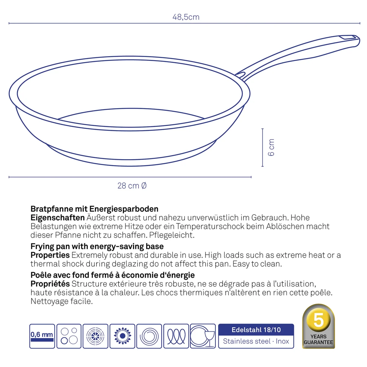 FLAVORIA Tiganj nerdjajuci celik - Image 3