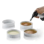 MANOU Set zdjelice za krem brule i gorionik keramika - Image 2