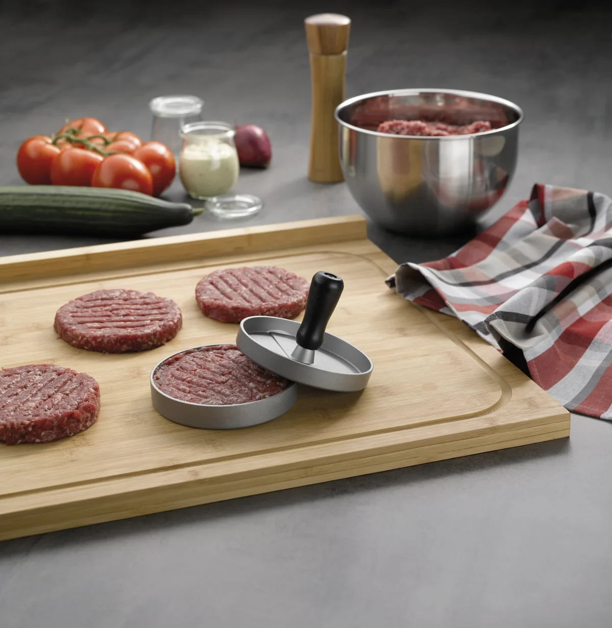 BUFFALO Presa za burger aluminijum - Image 4