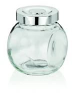 ROSA Set zdjelice staklo/nerdjajuci celik