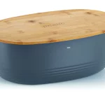 NAMUR Grey Kutija za hleb plastika/drvo