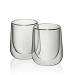 FONTANA Set solje za kapucino borosiikatno staklo