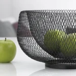 MARLO Zdjela za voce metal crni - Image 2