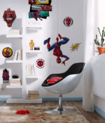 Spider Man Web Head Stiker papir