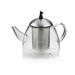 AURORA Cajnik staklo,nerdjajuci celik