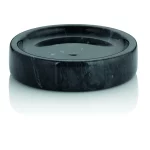 LIRON Drzac za sapun mermer crni