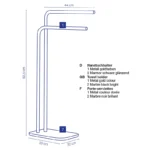 LIRON Drzac za peskire metal - Image 3