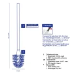 La Brosse Wc Cetka plastika crna - Image 2