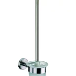 MARBEA WC Set Cetka i drzac zidni metal/staklo