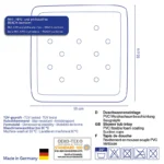 KRETA Podloga za kadu siva plastika - Image 2