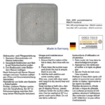 KRETA Podloga za kadu siva plastika - Image 3