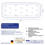 KRETA Guma za kadu plastika siva - Image 2