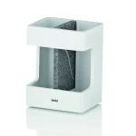 CUBE White Drzac za cetkice dupli poliresin