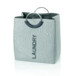 PALMA Korpa za ves poliester siva