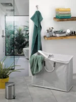 PALMA Korpa za ves poliester siva - Image 2