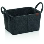 FAY Light Grey Korpa filc