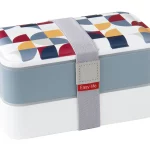 GEOMETRIC 2 Kutija za uzinu sa priborom plastika