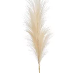 PAMPAS Cream Dekoracija cvijet plastika