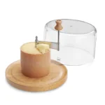 PLANUM Daska za rezanje sira sa poklopcem drvo/staklo - Image 2