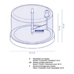 PLANUM Daska za rezanje sira sa poklopcem drvo/staklo - Image 3