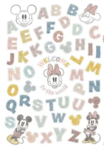 Mickey Alphabet Stiker papir - Image 2