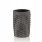 ALEXIA Drzac za cetkice poliakril siva