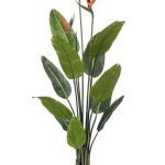 Strelitzia Dekoracija cvijet u saksiji sa 3 cvijeta plastika