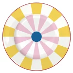 Porcelanski tanjir GEOCROMIA YELLOW