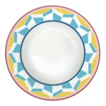 Porcelanski tanjir za supu GEOCROMIA LIGHT BLUE