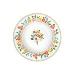 Porcelanski tanjir za supu BOHO FLOWERS