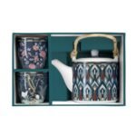 Set cajnik i 2 soljice MANDALAY - Image 2