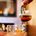 TEA TIME Cajnik borosilikatno staklo