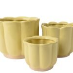 SHINY Saksija YELLOW