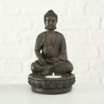 Buddha Svijecnjak braon - Image 4