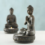 Buddha Svijecnjak braon - Image 7