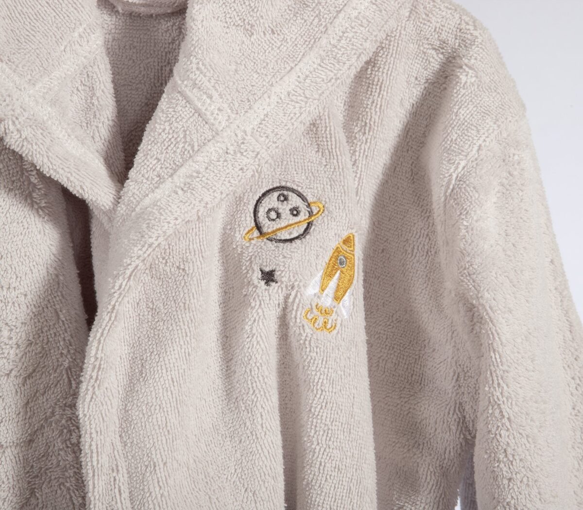 MY UNIVERSE Bademantil <br>CLOUD GREY - Image 3