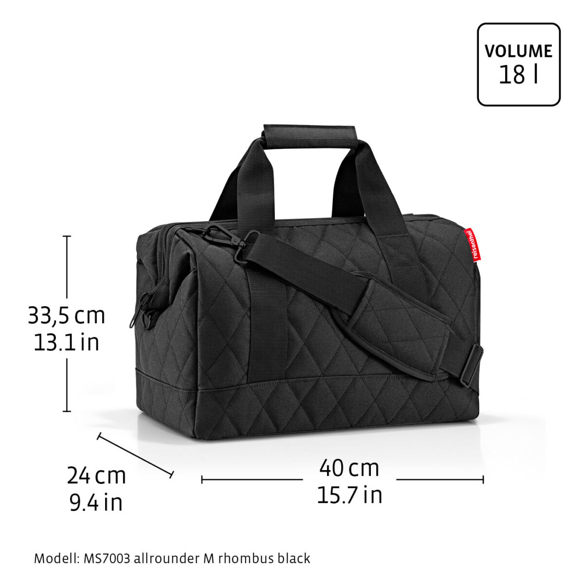 Allrounder M Torba Rhombus Midnight Gold - Image 7