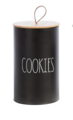 COOKIE Zdjela za kolace metal BLACK