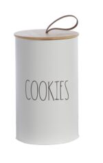 COOKIE Zdjela za kolace metal WHITE