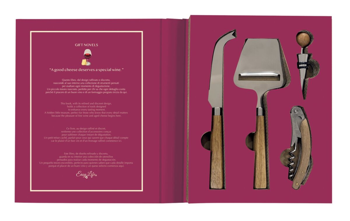 Set nozevi za sir + otvarac inox - Image 2