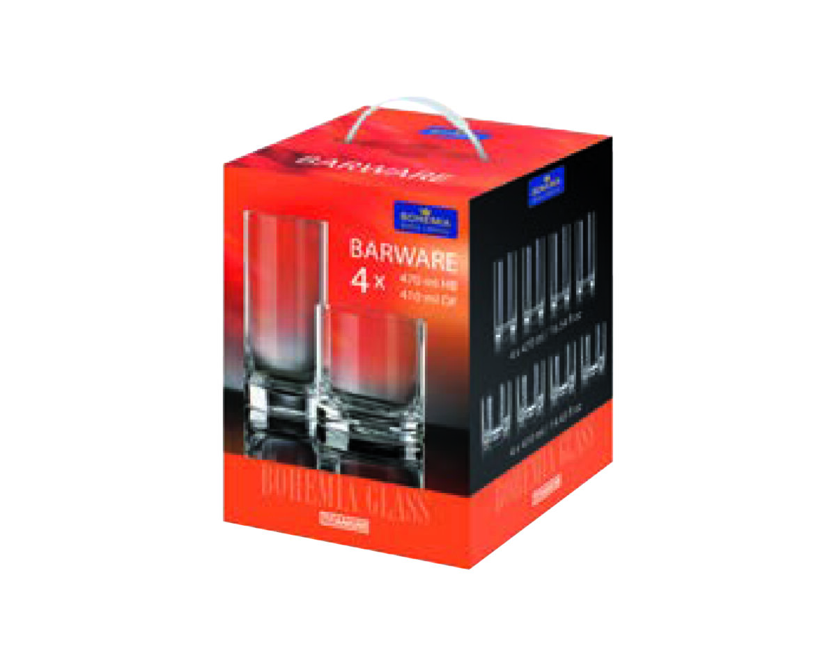 BARWARE casa za vodu staklo 4+4 gift box - Image 2