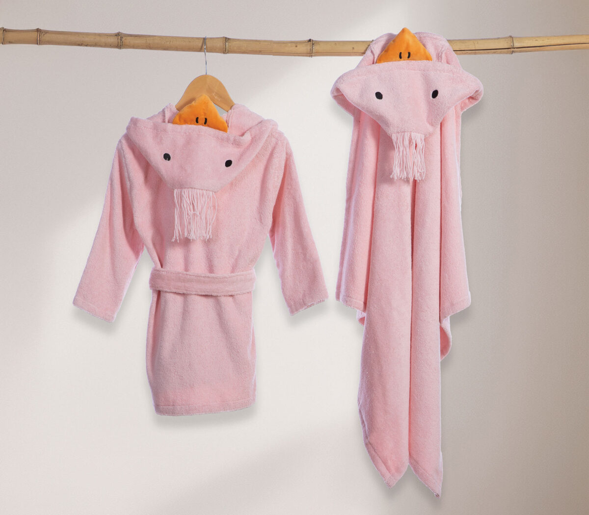 SPRING HAPPINESS Bademantil PINK - Image 2