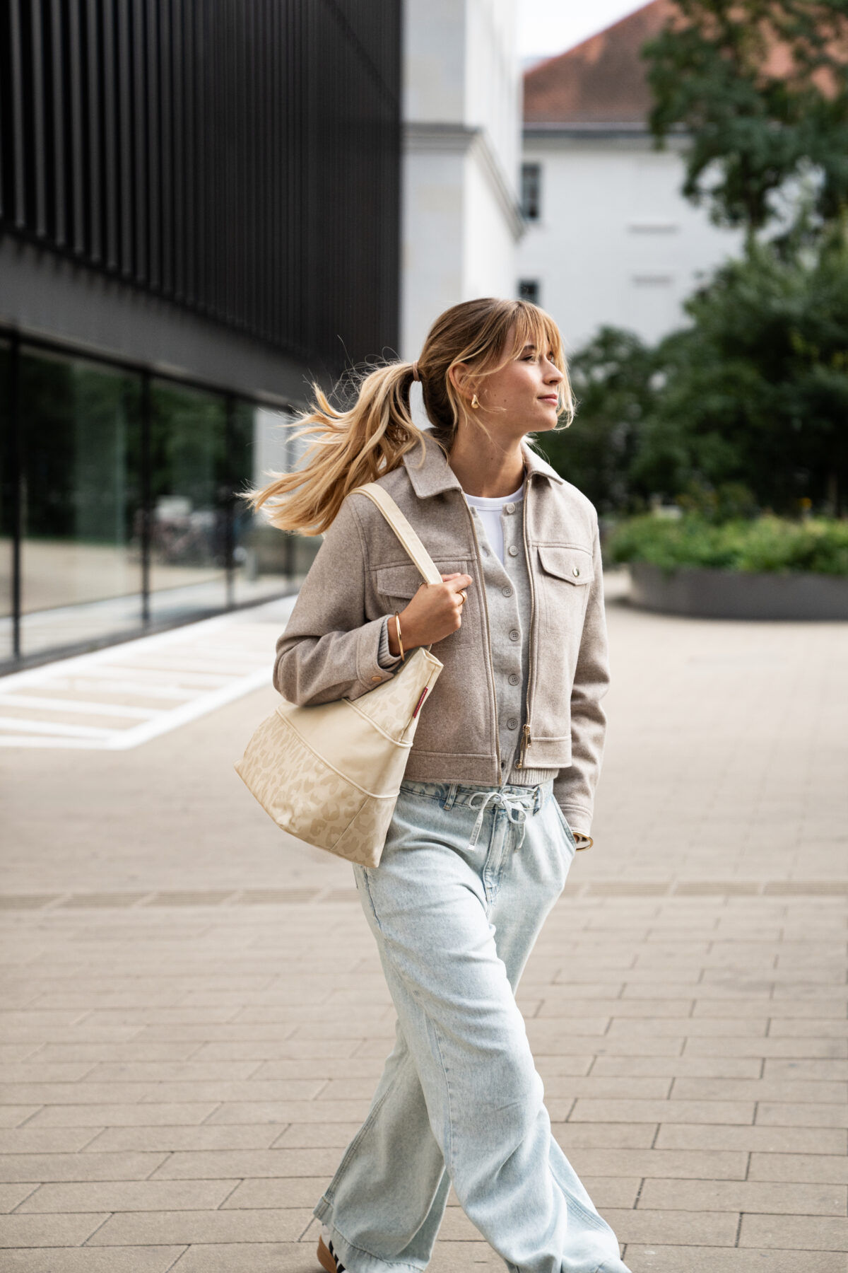 Shopper E1 Torba LEO VANILLA - Image 3