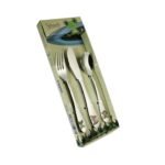 BIMBO Set 3 kom  dječiji pribor u boji